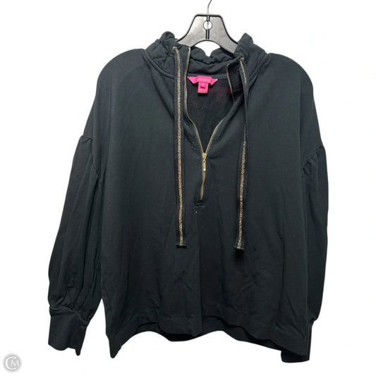 Sweatshirt Designer By Lilly Pulitzer In Black, Size: L