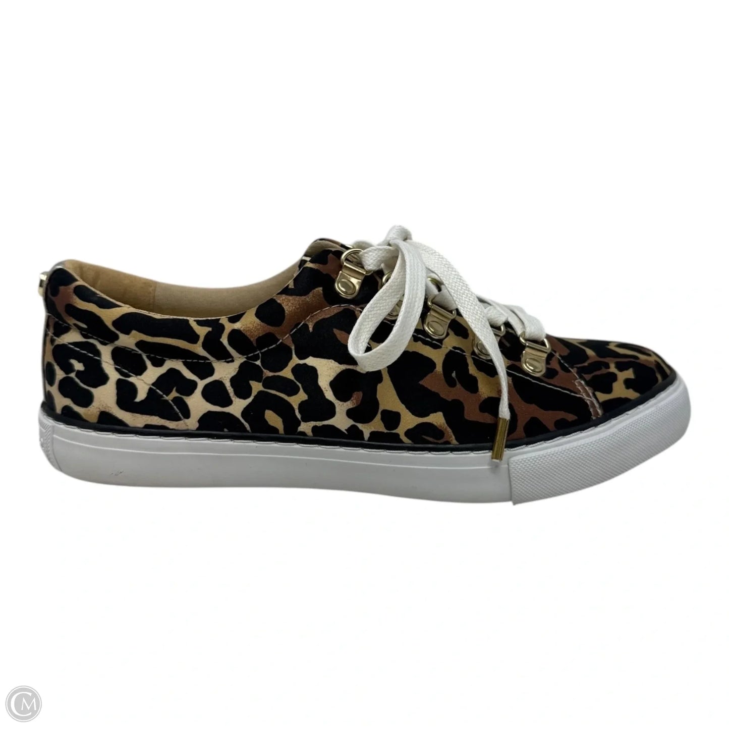 Leopard Sneakers Shoes Designer By Lilly Pulitzer In Animal Print, Size: 8.5