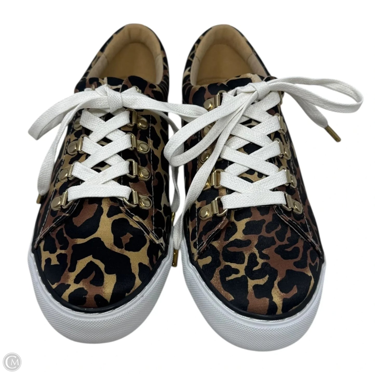 Leopard Sneakers Shoes Designer By Lilly Pulitzer In Animal Print, Size: 8.5