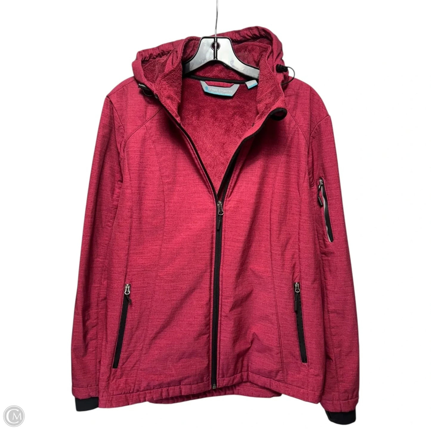 Coat Parka By Free Country In Red, Size: Xl