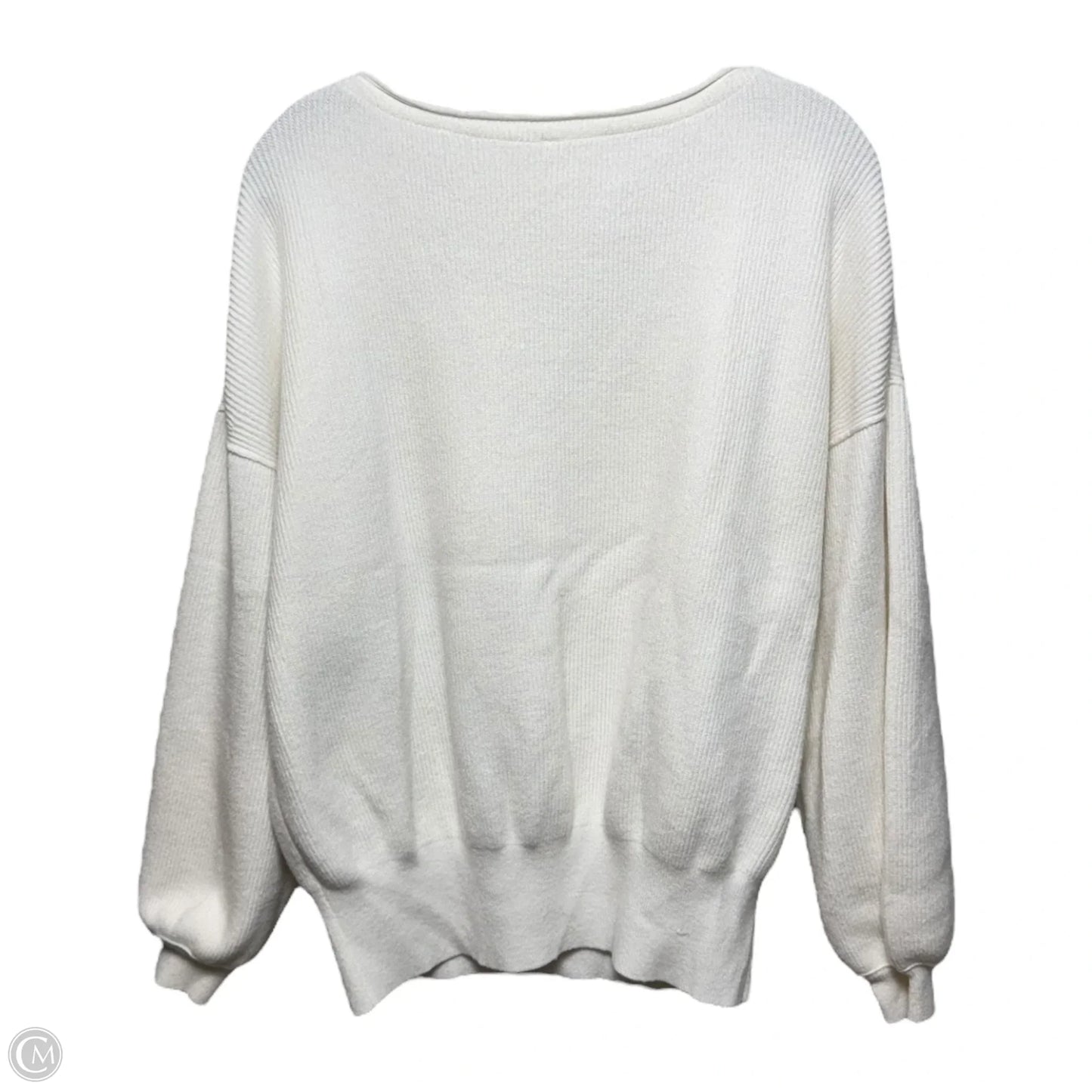 Sweater By Free People In Cream, Size: Xs