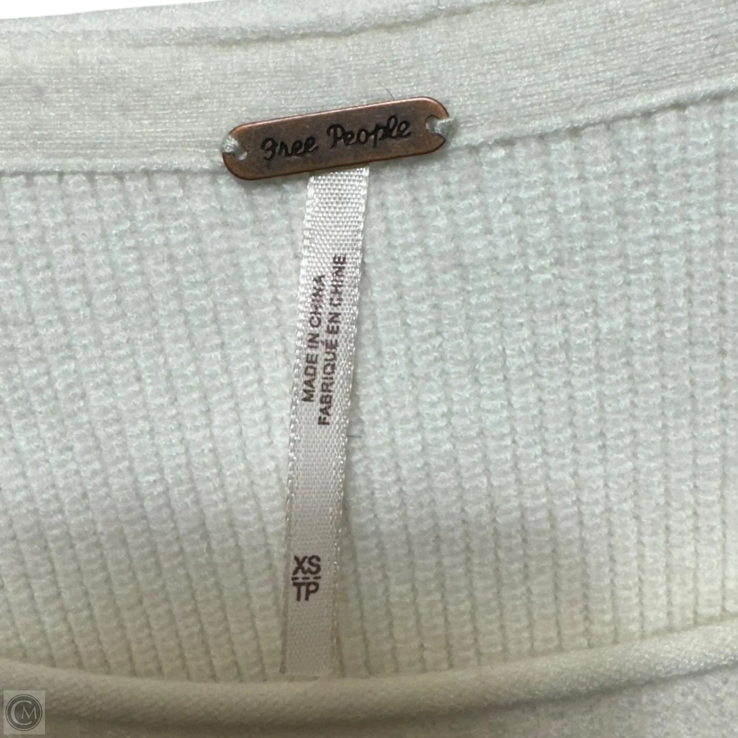 Sweater By Free People In Cream, Size: Xs