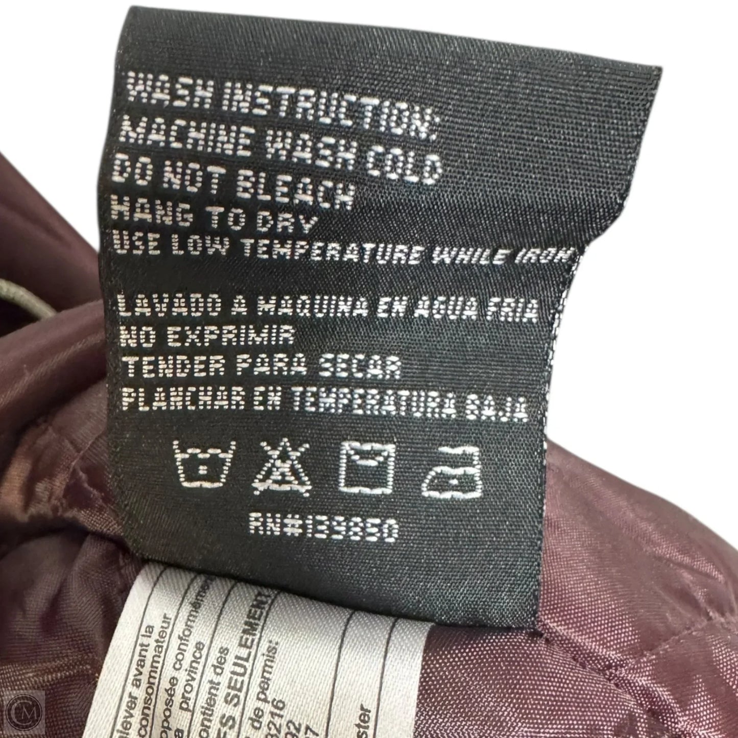 Hooded Parka By YMI Collection In Sangria, Size: 3X