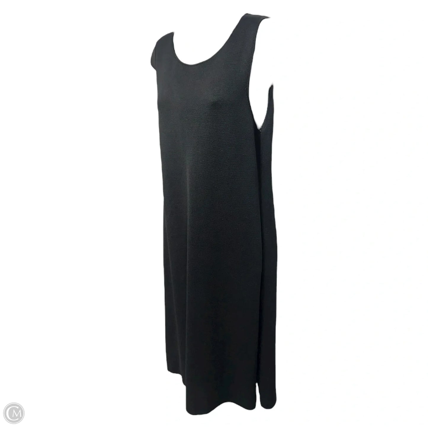 Dress Party Midi By Eileen Fisher In Black, Size: S