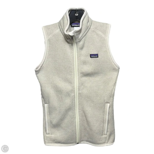 Vest Fleece By Patagonia In Cream, Size: Xs