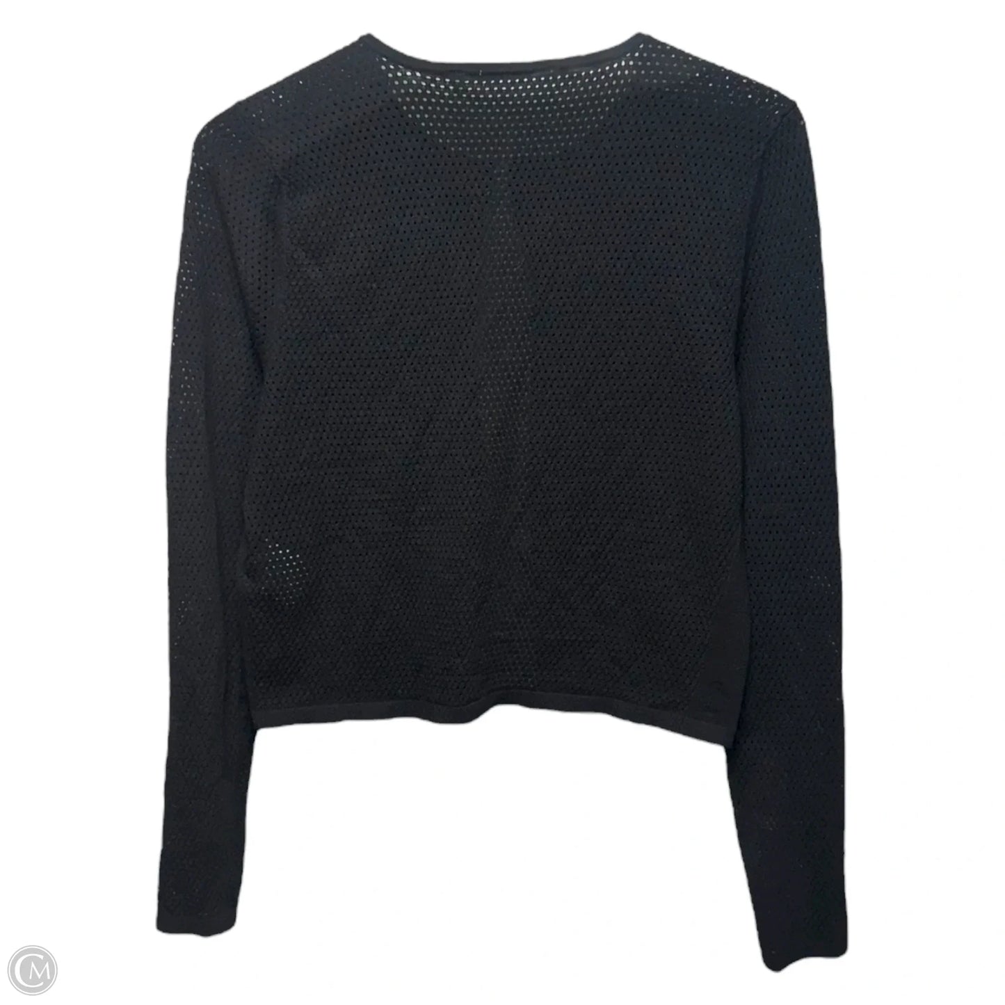 Sweater Cardigan By Tahari In Black, Size: M