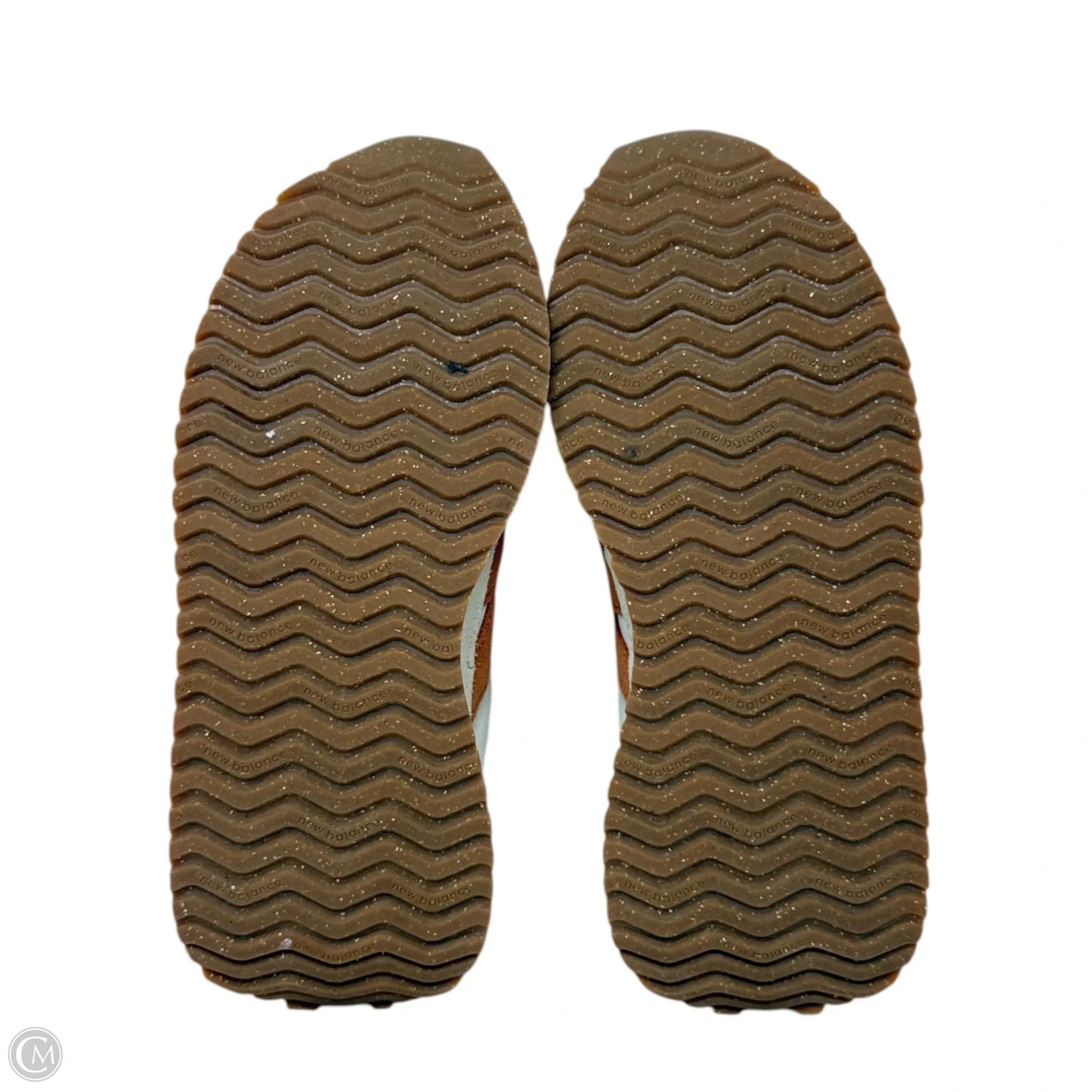 Shoes Athletic By New Balance In Cream & Orange, Size: 10