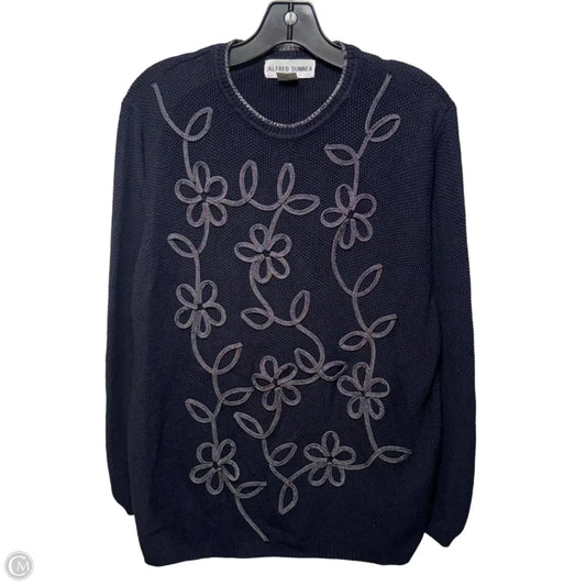 Sweater By Alfred Dunner In Blue, Size: L