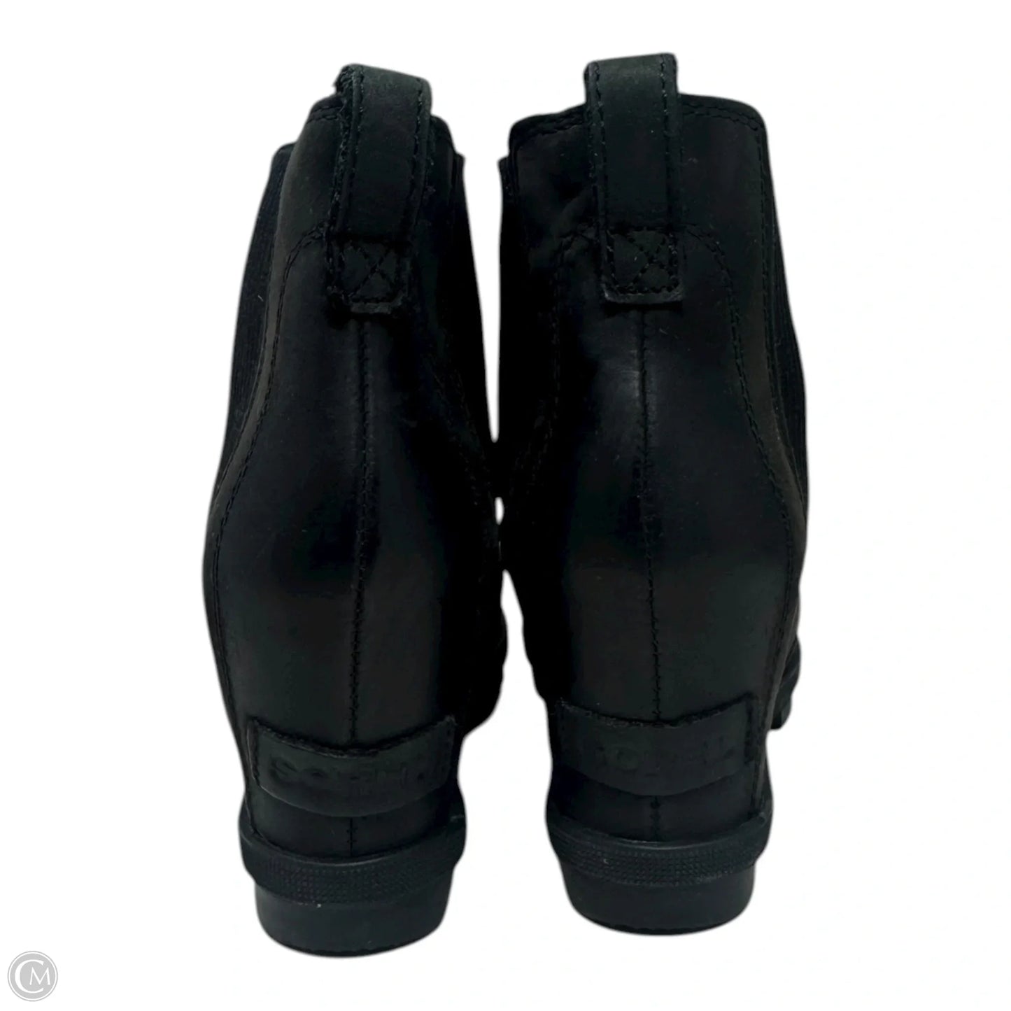 Joan Wedge Boots Ankle By Sorel In Black, Size: 5.5