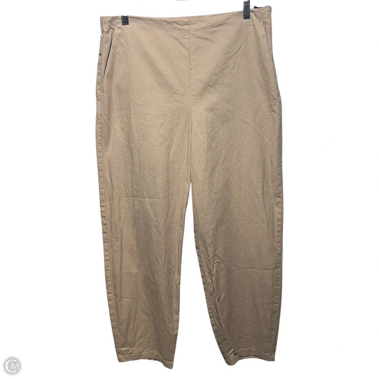 Pants Chinos & Khakis By Eileen Fisher In Tan, Size: M