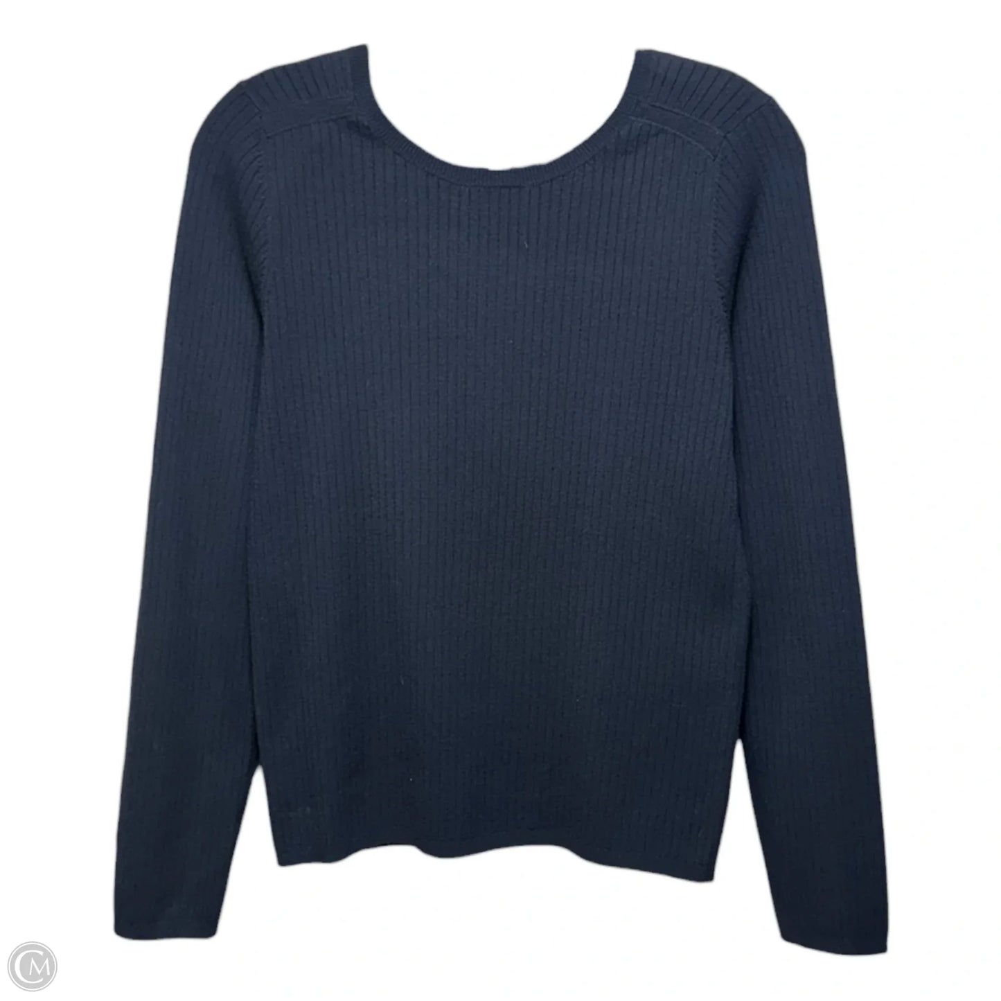 Sweater By Theory In Navy, Size: L