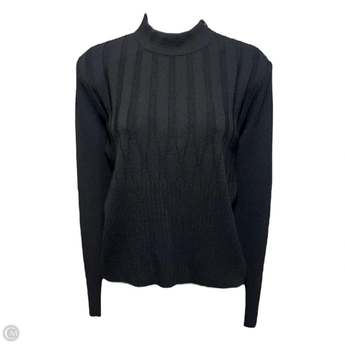 Top Long Sleeve Luxury Designer By St John Collection In Black, Size: 6