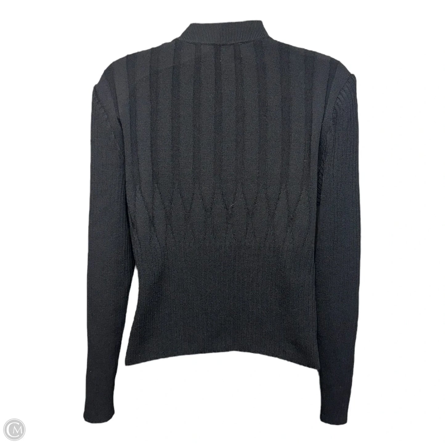 Top Long Sleeve Luxury Designer By St John Collection In Black, Size: 6