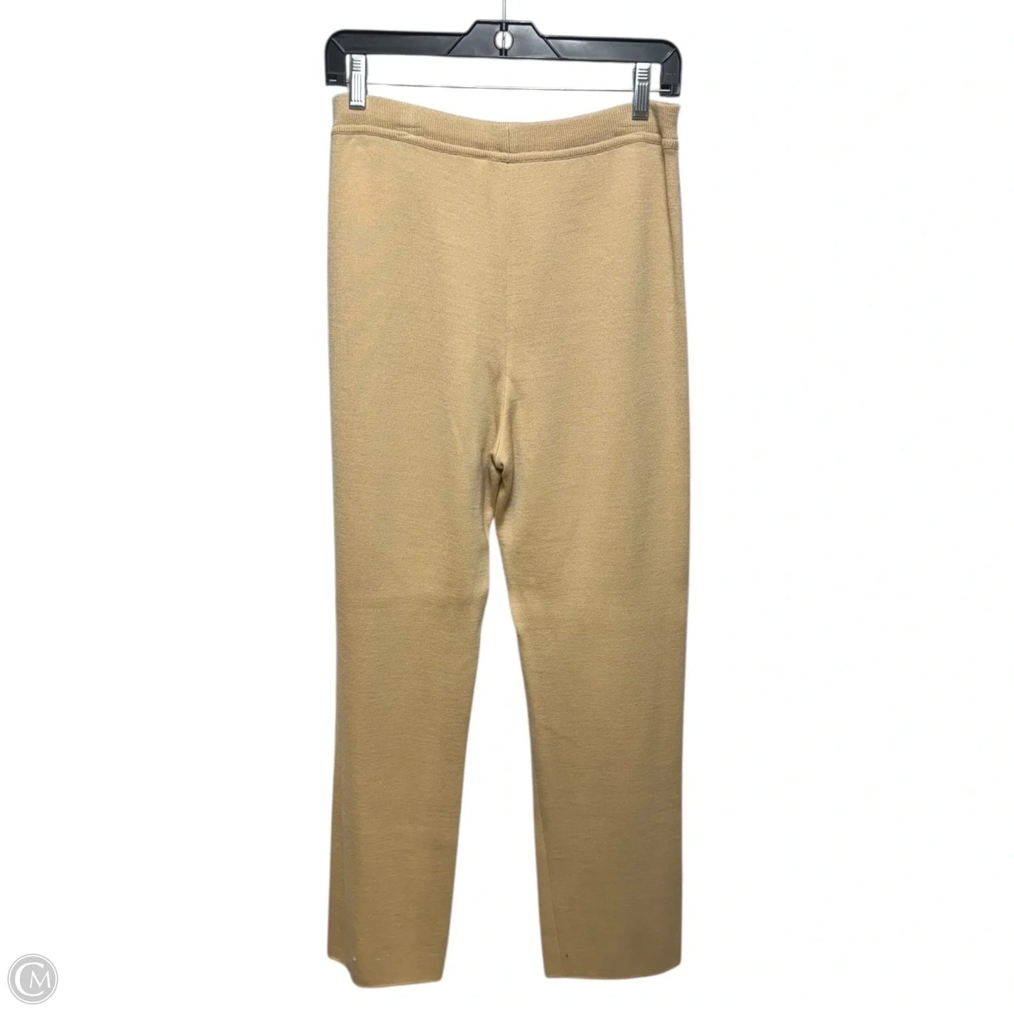 Knit Pants Designer By Escada In Tan, Size: M (38 EU)