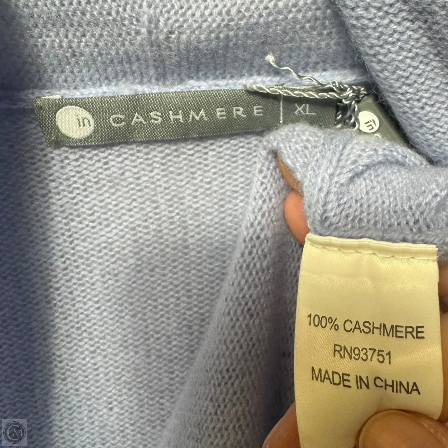 Sweater Cashmere By In Cashmere In Purple, Size: S