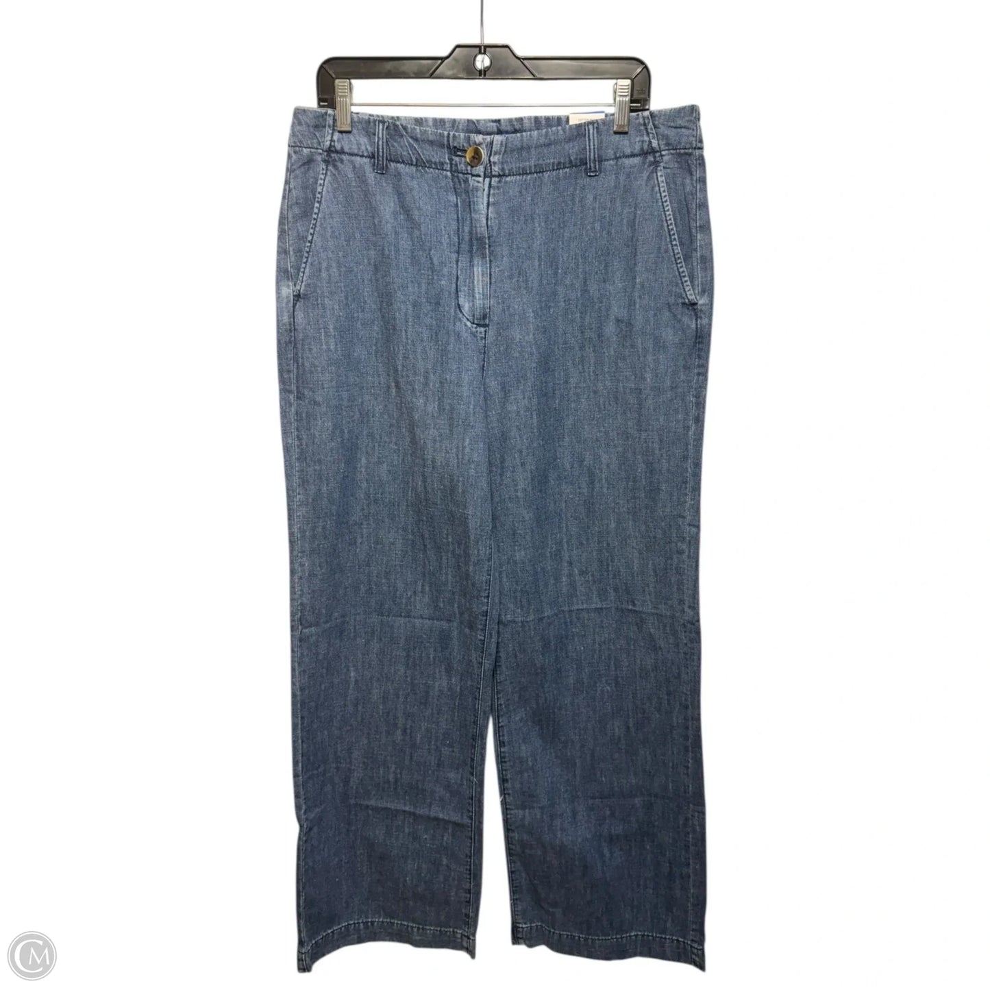 Brio Jeans Straight By J Mclaughlin In Blue Denim, Size: 12