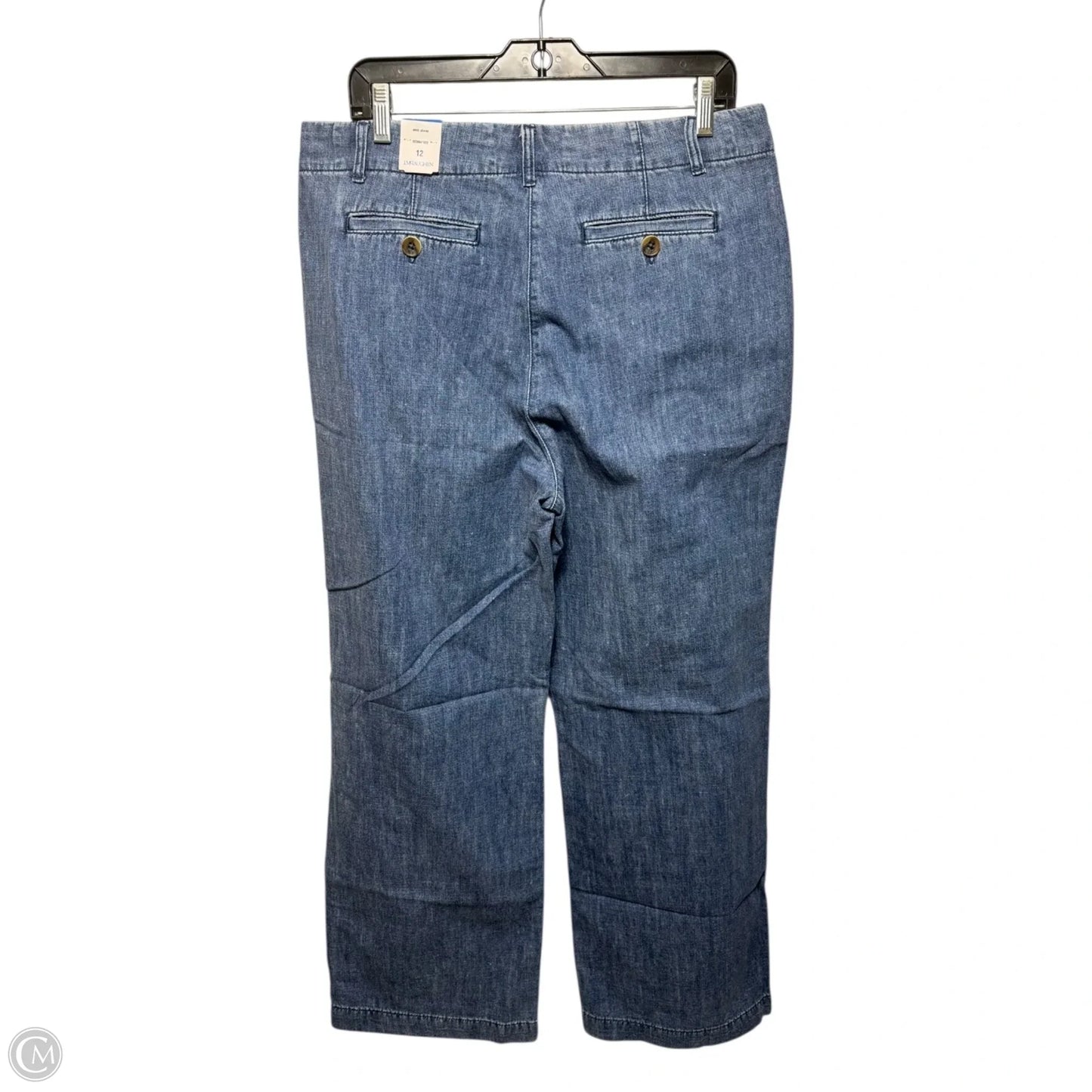 Brio Jeans Straight By J Mclaughlin In Blue Denim, Size: 12