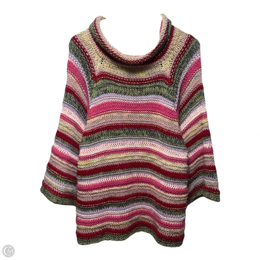 Candice Bell Sleeve Sweater By Anthropologie In Multi-colored, Size: M/L
