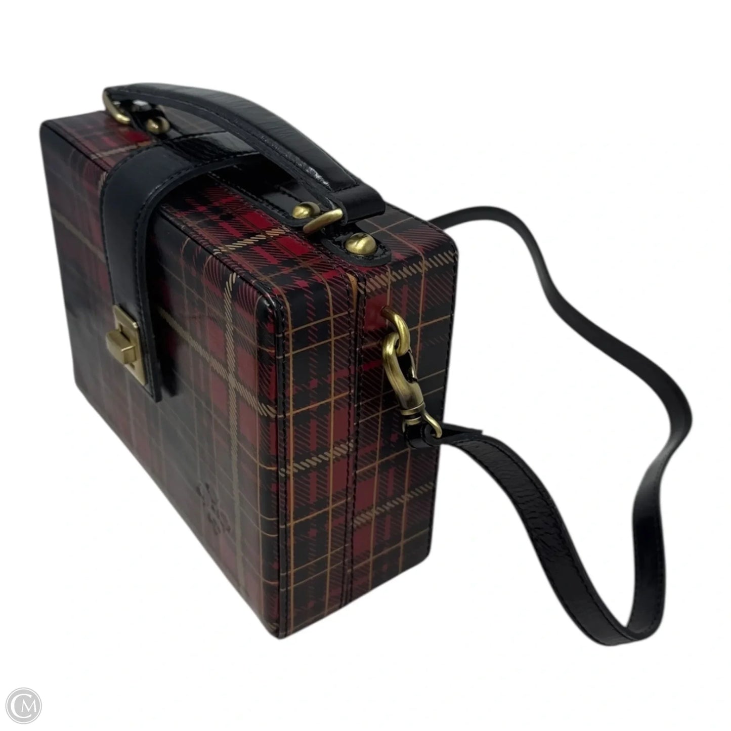 Tauria Tartan Box Bag Designer By Patricia Nash, Size: Small