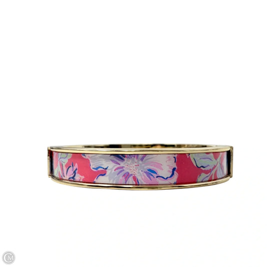 Floral Hinged Bracelet In Pink Isle Designer By Lilly Pulitzer