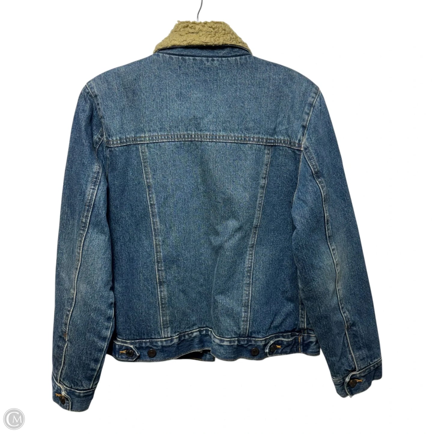Jacket Denim By Gap In Blue Denim, Size: M