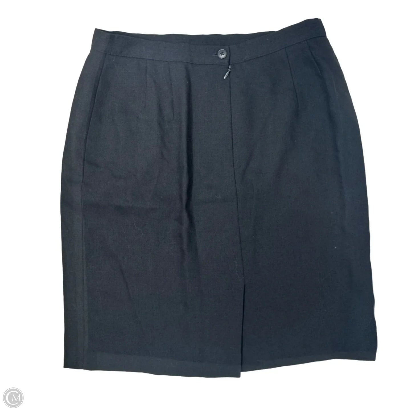 Skirt Luxury Designer By Giorgio Armani In Black, Size: 12