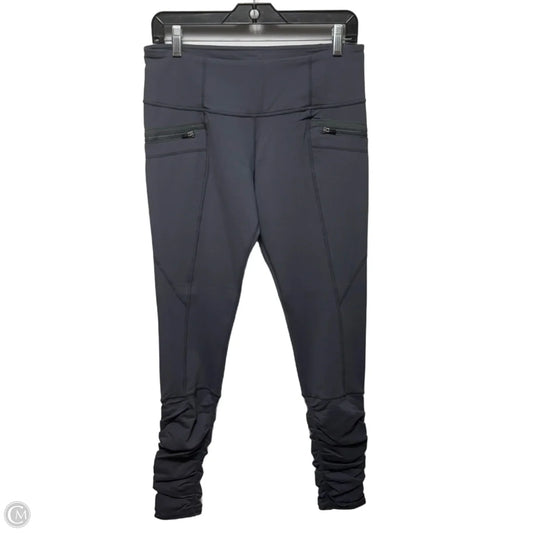 Insight Athletic Leggings By Lululemon In Grey, Size: 10