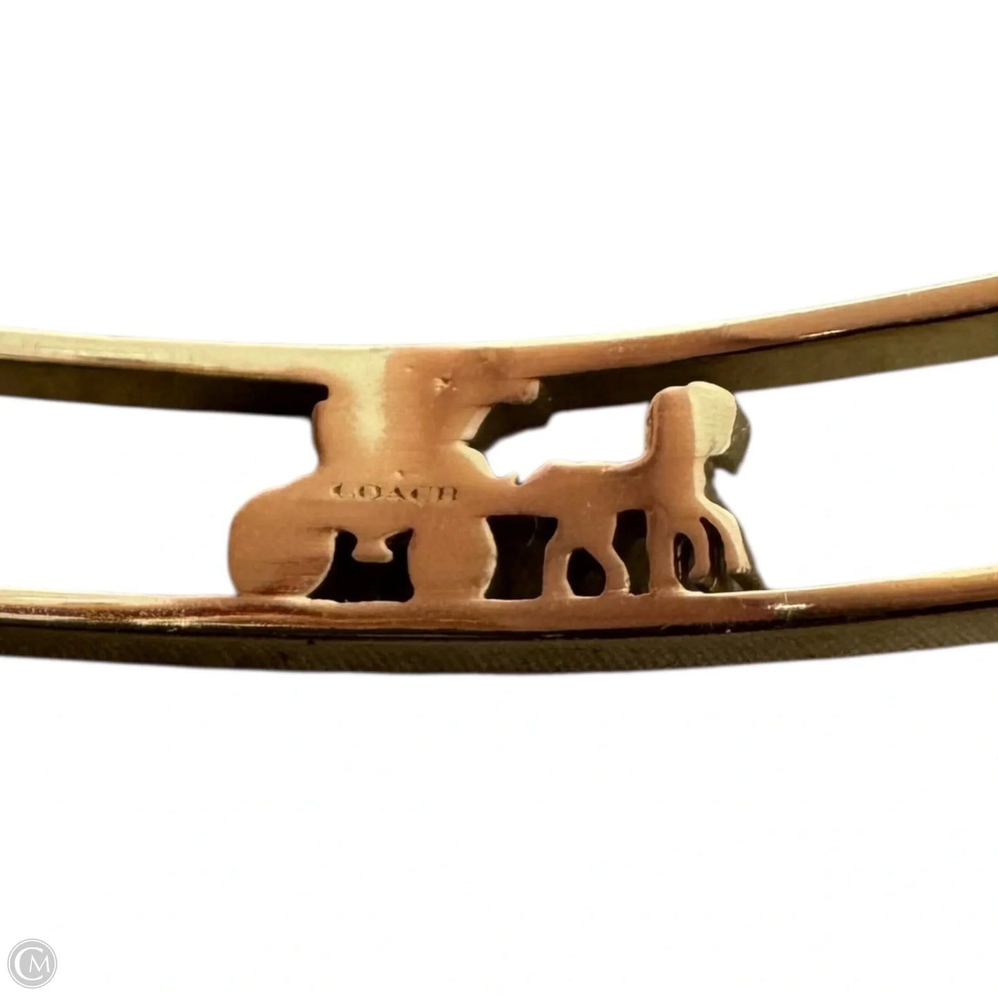 Carriage Bangle Bracelet Designer By Coach