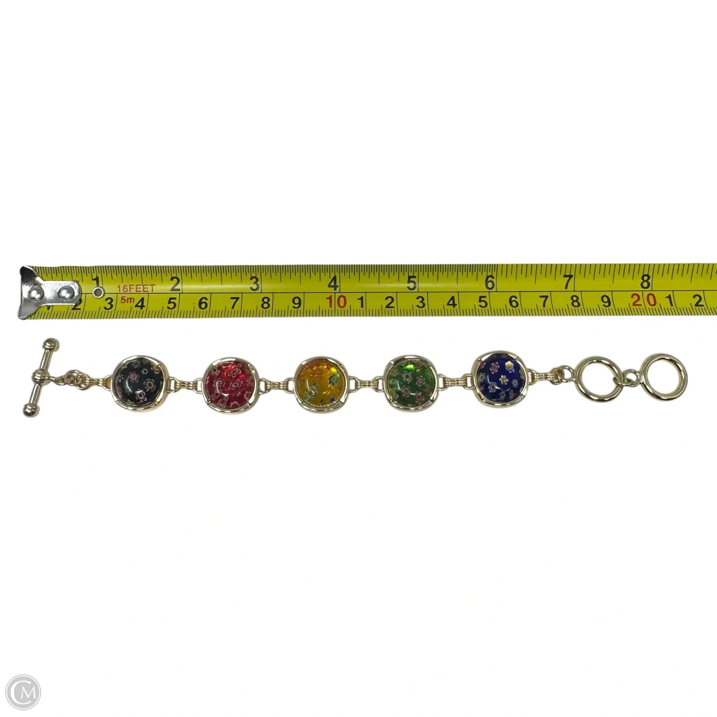 Floral Medallion Bracelet