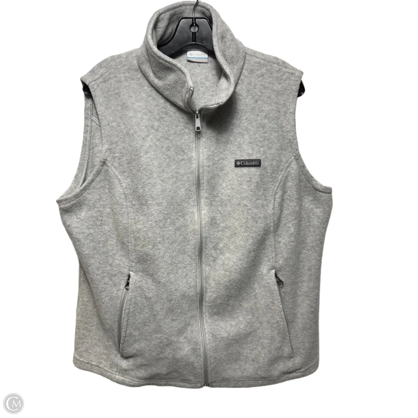 Vest Fleece By Columbia In Grey, Size: 1x