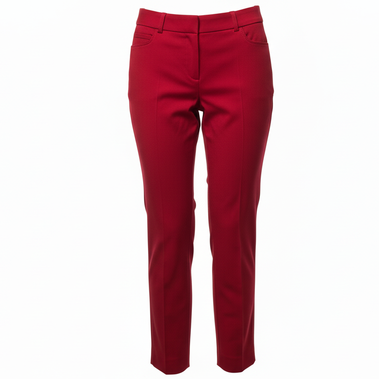 Sloan Curvy Fit Pants By Banana Republic In Red, Size: 10