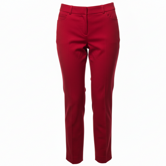 Sloan Curvy Fit Pants By Banana Republic In Red, Size: 10
