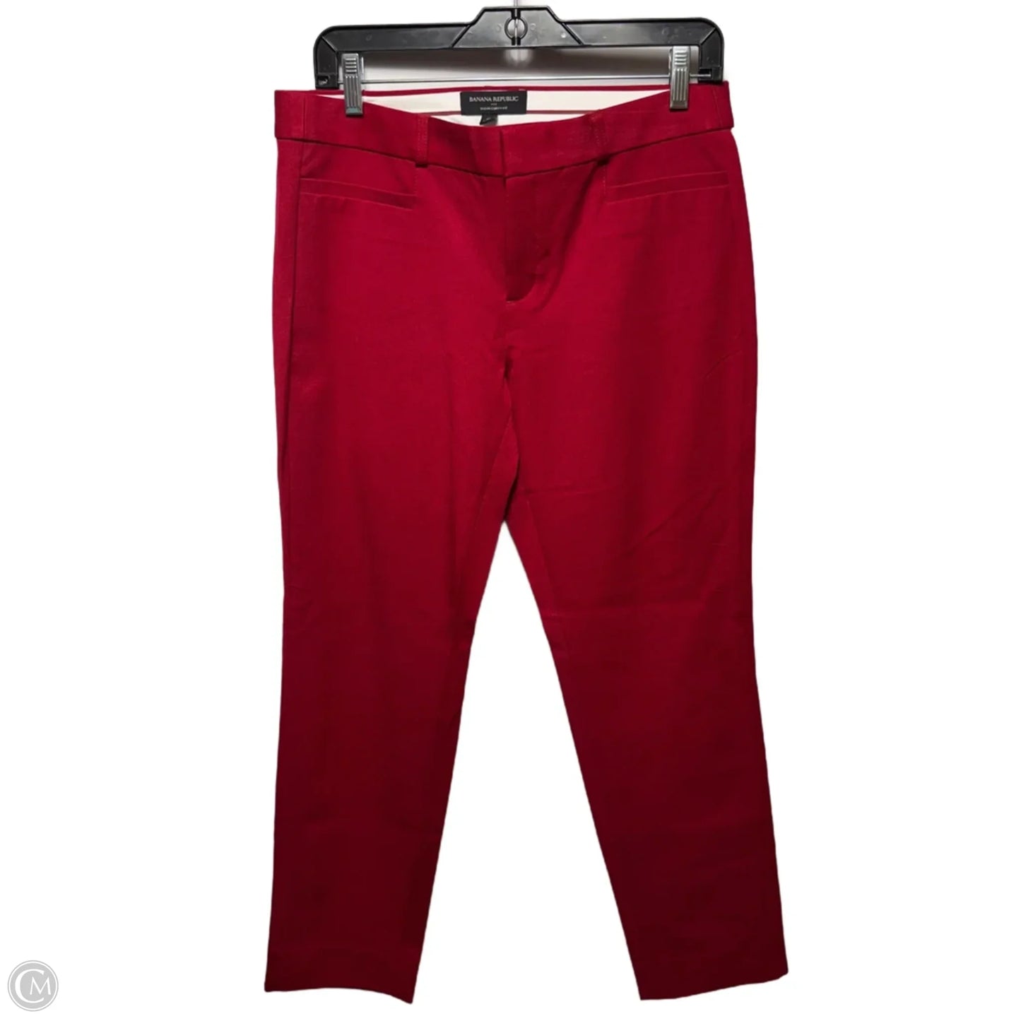 Sloan Curvy Fit Pants By Banana Republic In Red, Size: 10