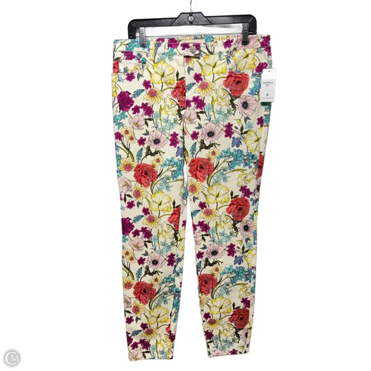 Pants Chinos & Khakis By Etcetra In Floral Print, Size: 10