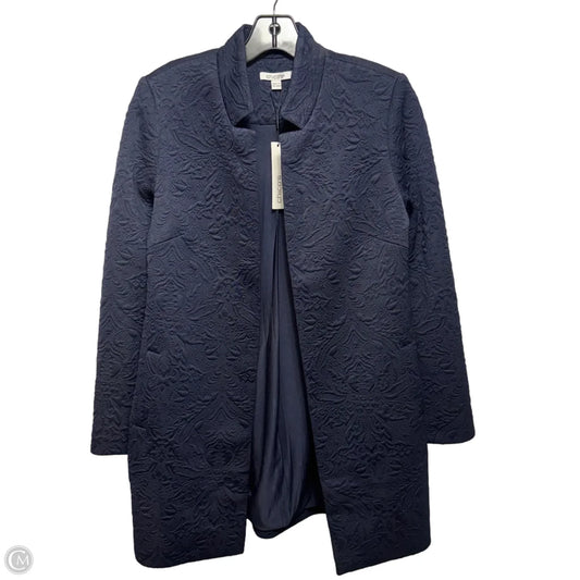Textured Jacket Other By Chicos In Navy, Size: 4