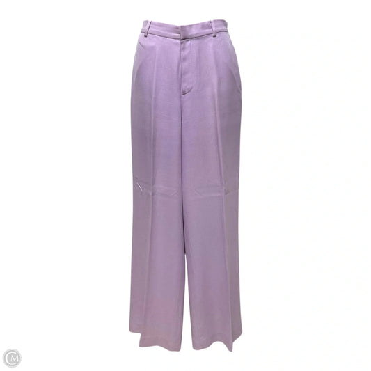 Silk Trouser Pants Dress By Lauren By Ralph Lauren In Purple, Size: 4