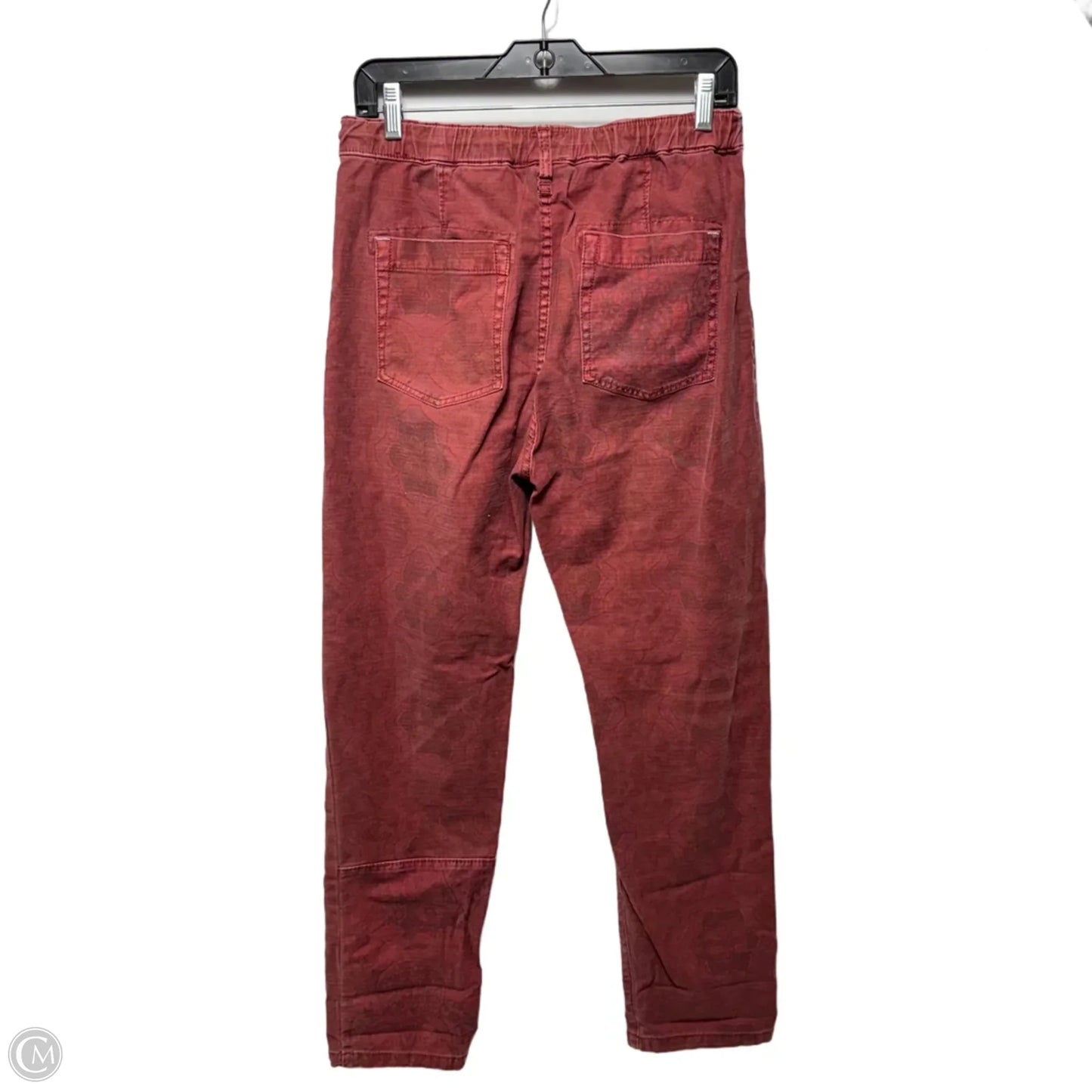 Pants Joggers By Pilcro In Red, Size: S