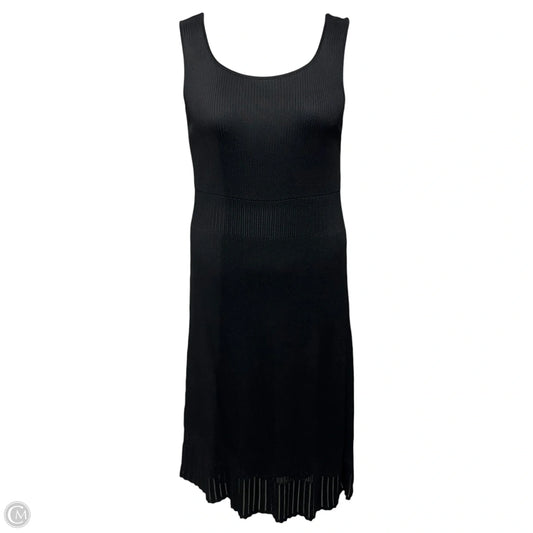 Knit Tank Dress Designer By Escada In Black, Size: 10
