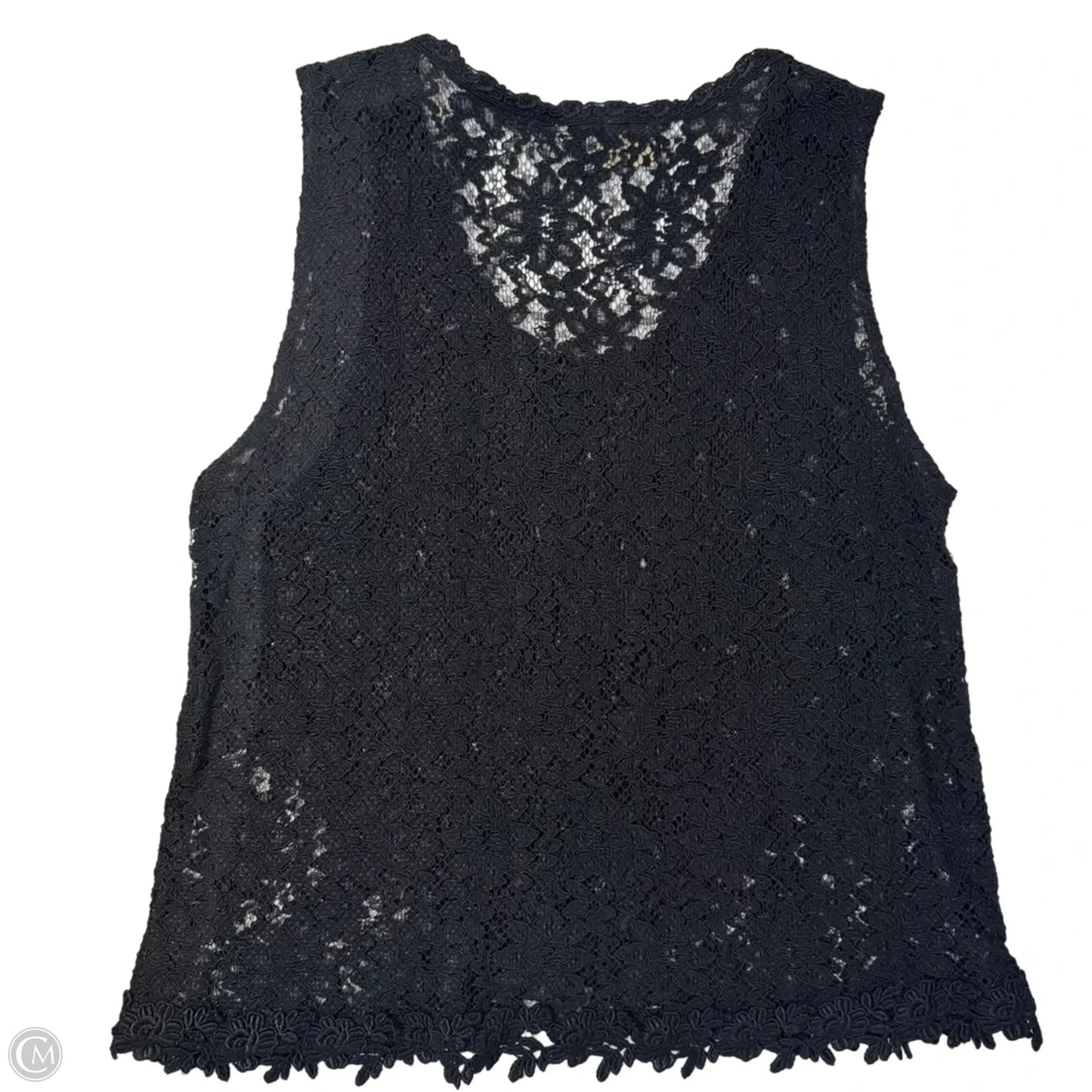 Top Sleeveless By Martina Burano In Black, Size: L