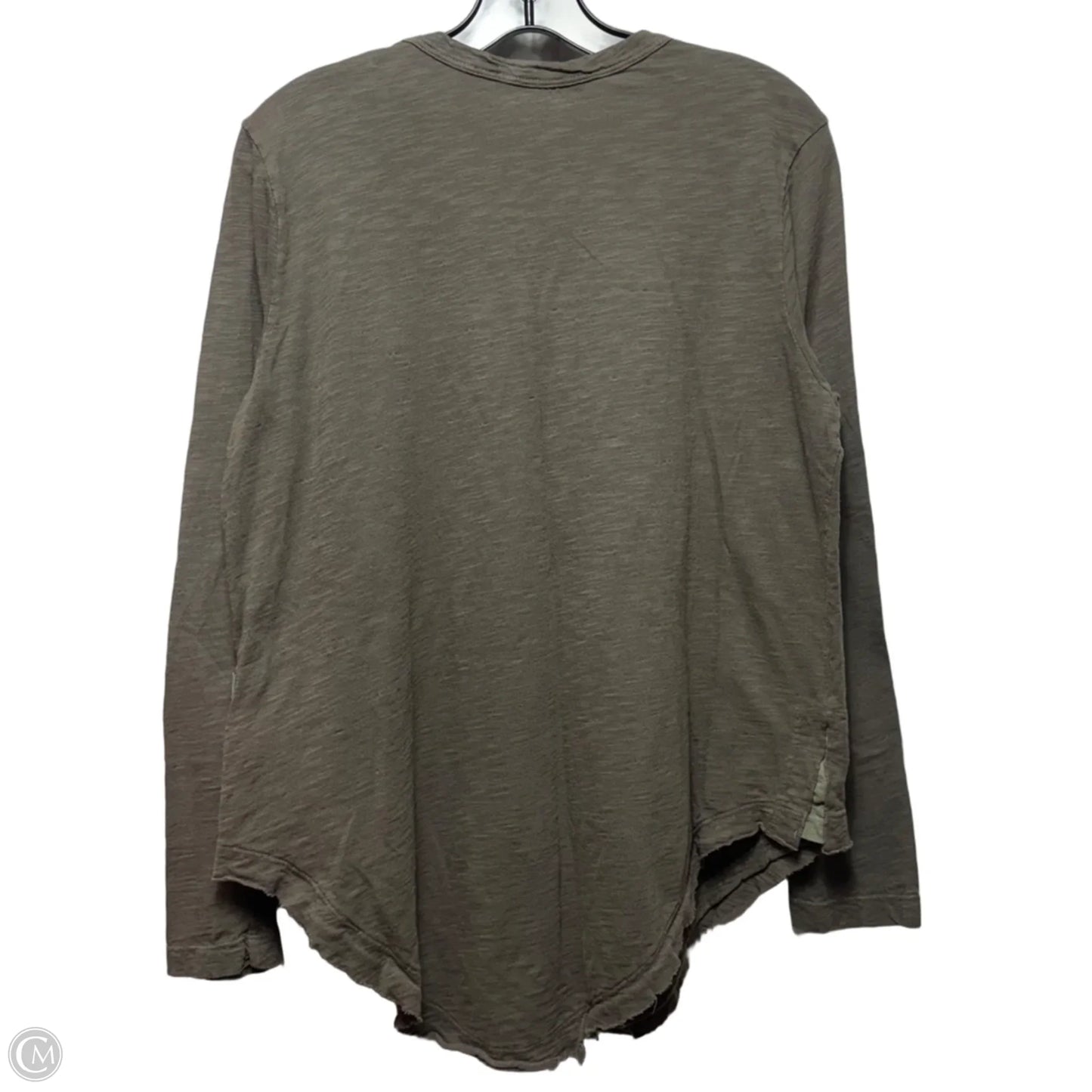 Top Long Sleeve By Wilt In Green, Size: M