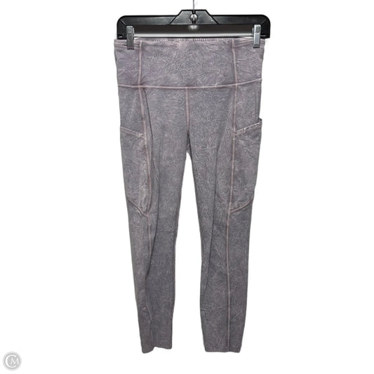 Athletic Leggings By Lululemon In Purple, Size: 6