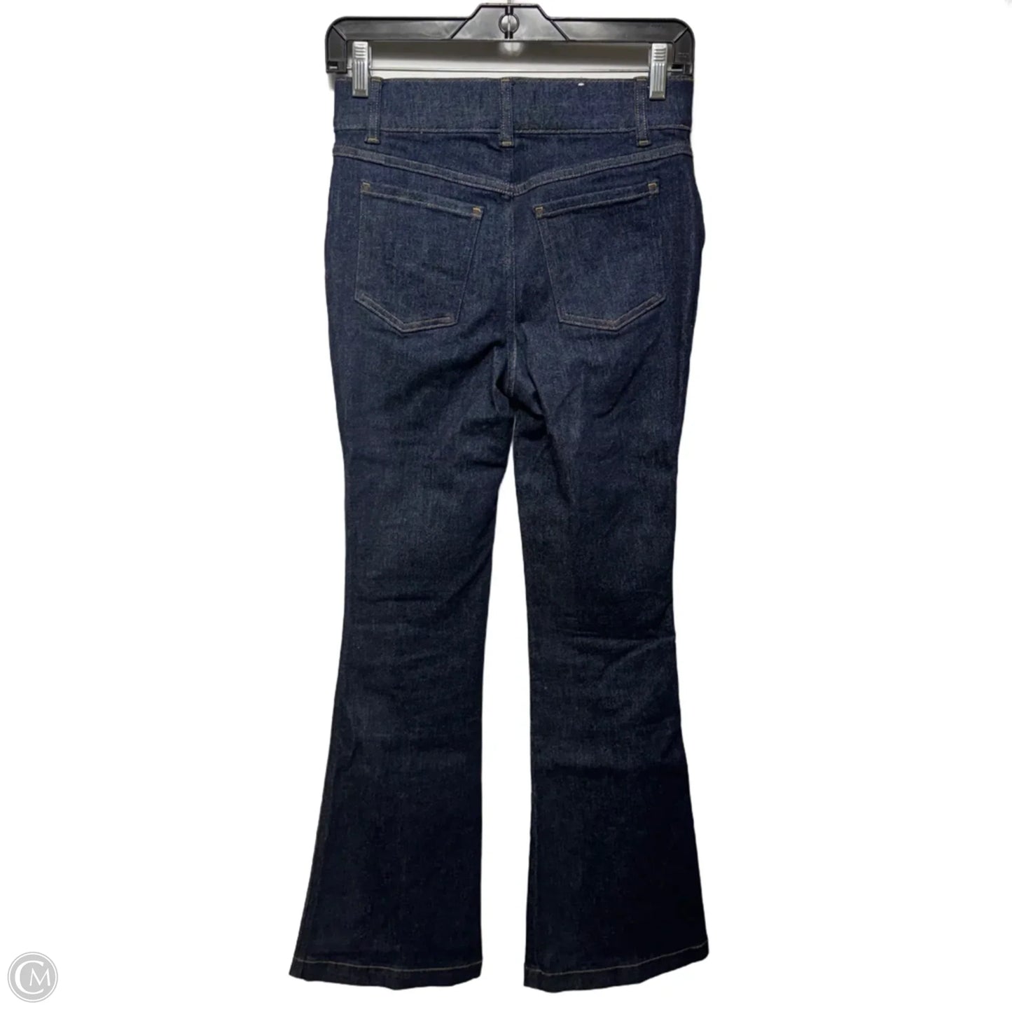 Jeans Flared By Spanx In Blue Denim, Size: XS