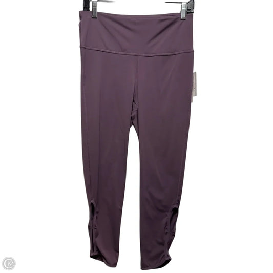 Athletic Leggings By Whisper In Purple, Size: L