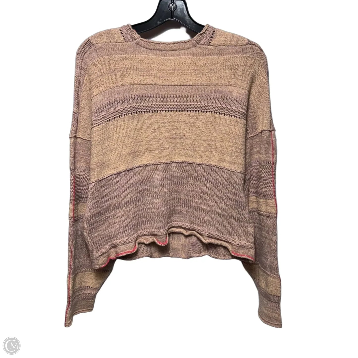 Sweater By Free People In Orange & Purple, Size: M