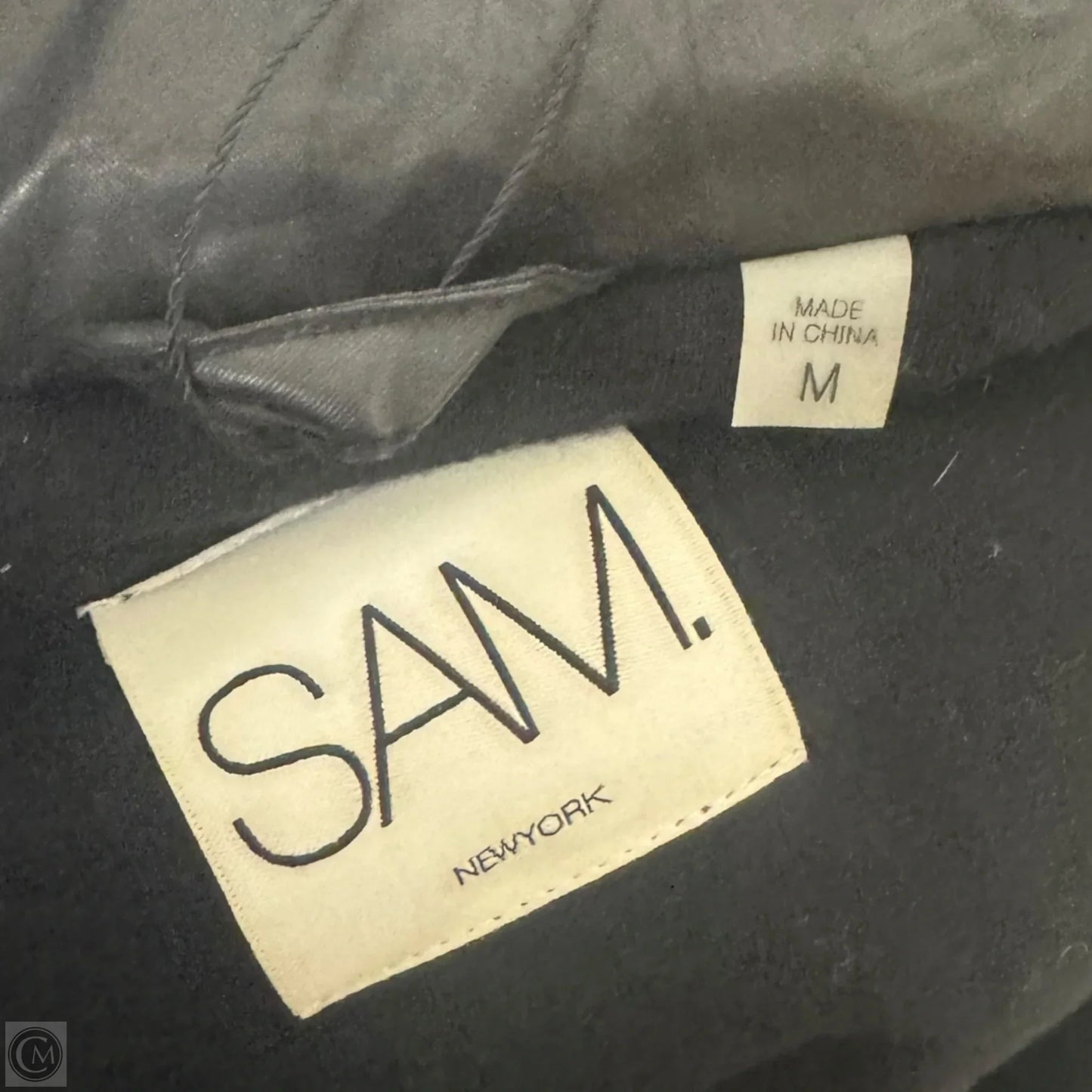 Hayden Asiatic Raccoon Fur Hooded Vest By Sam New York In Black, Size: M