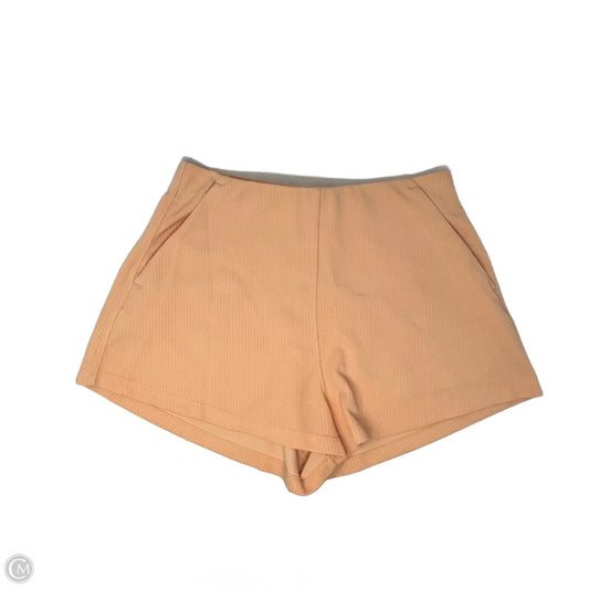 Athletic Shorts By Lululemon In Peach, Size: 6