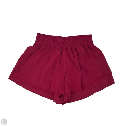 Athletic Shorts By Lululemon In Pink, Size: S
