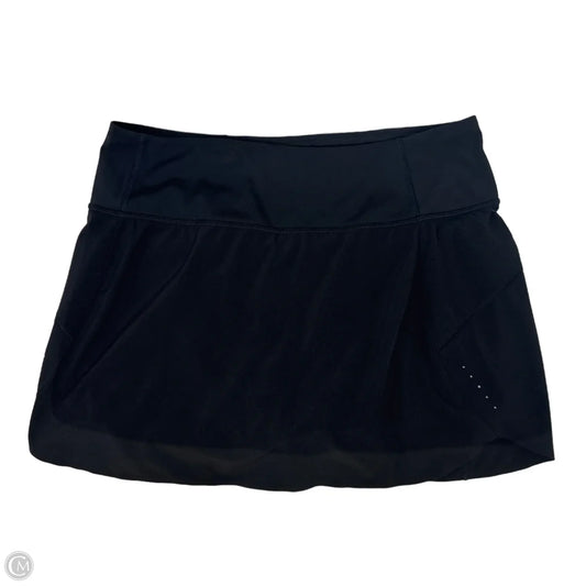 Run With It 14” Athletic Skort By Athleta In Black, Size: M