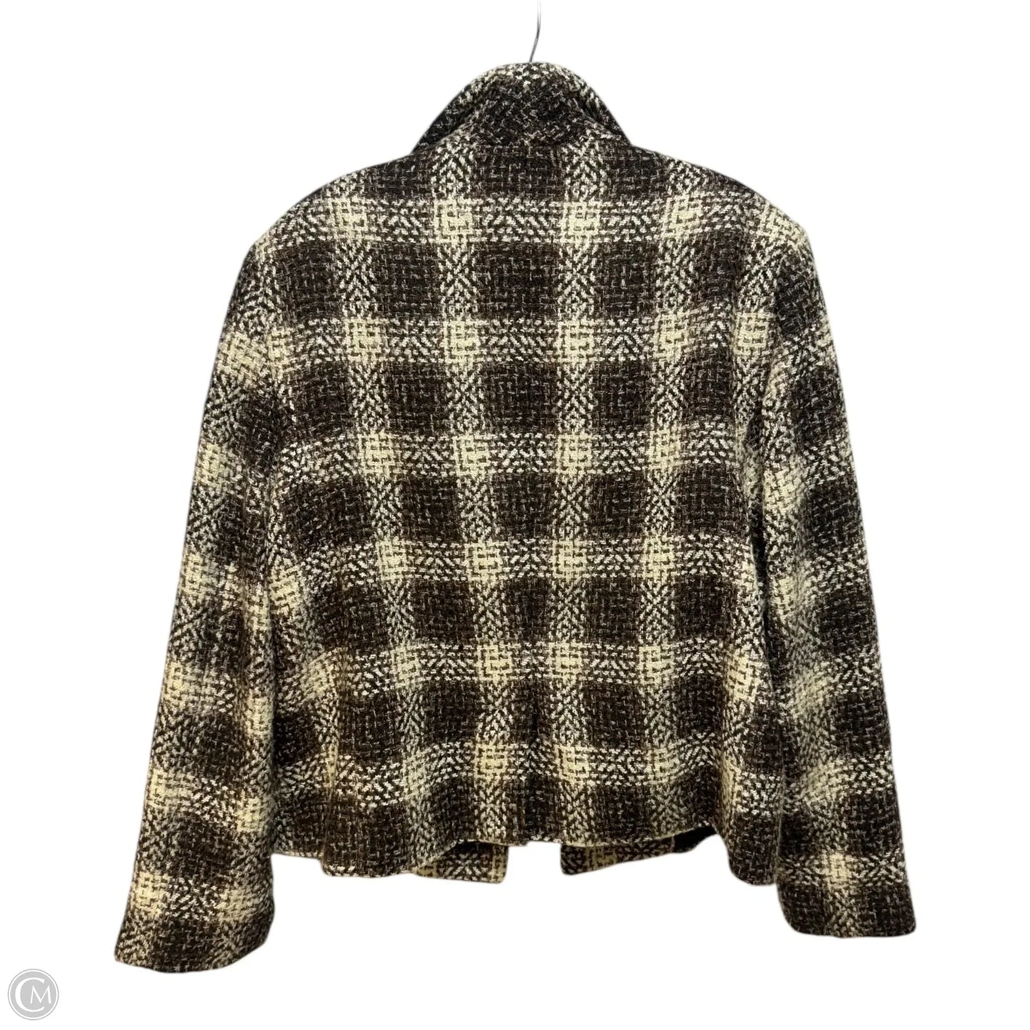Tweed Blazer By Cato In Multi-colored, Size: Xl