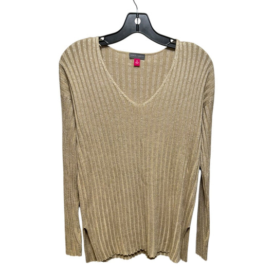 Metallic Sweater By Vince Camuto  Size: Xs